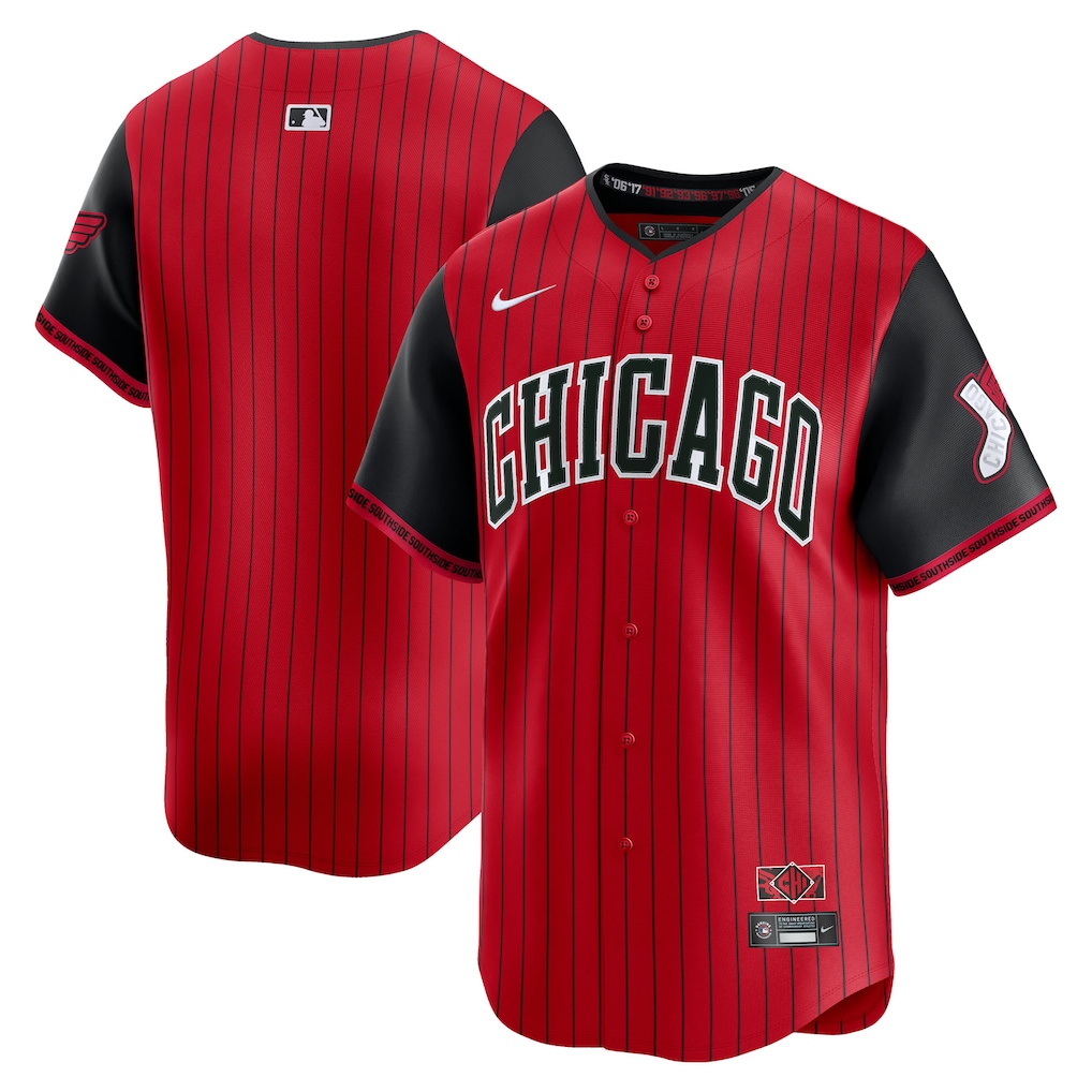 Men's Chicago White Sox Nike Red/Black 2025 City Connect Limited Jersey