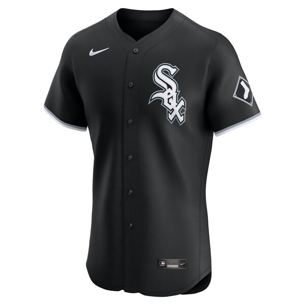 Men's Chicago White Sox Nike Black Alternate 2 Elite Jersey