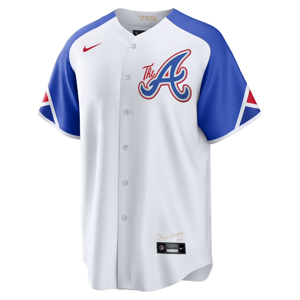 Men's Atlanta Braves Nike White 2023 City Connect Replica Jersey