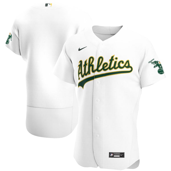 Men's Athletics Nike White Home Authentic Team Jersey