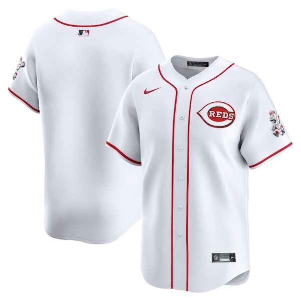 Men's Cincinnati Reds Nike White Home Limited Jersey