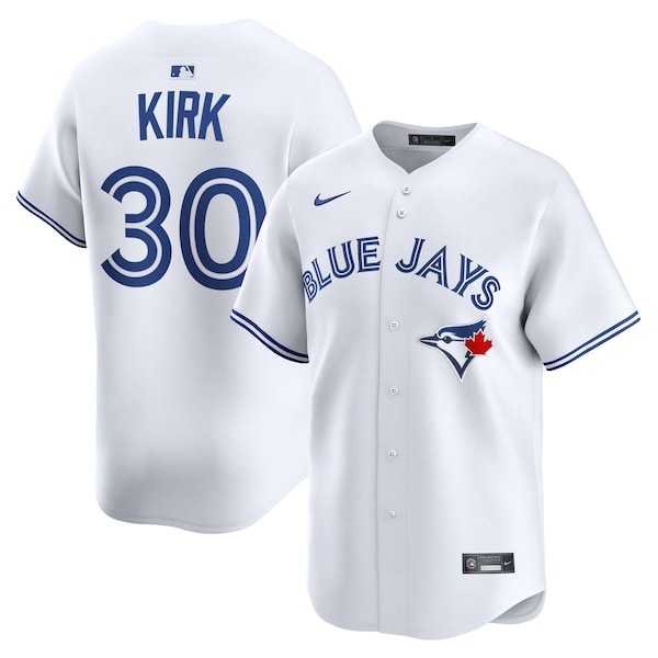 Men's Toronto Blue Jays Alejandro Kirk Nike White Home Limited Jersey