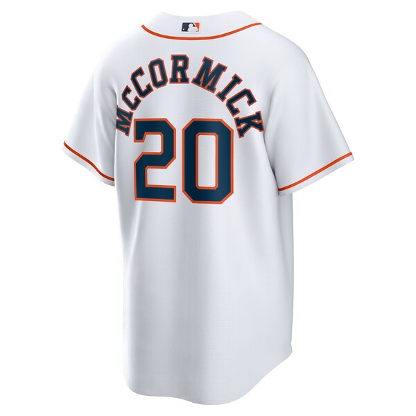 Men's Houston Astros Chas McCormick Nike White Home Replica Player Jersey