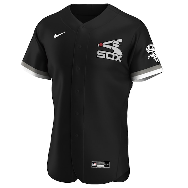 Men's Chicago White Sox Nike Black Alternate Authentic Team Jersey