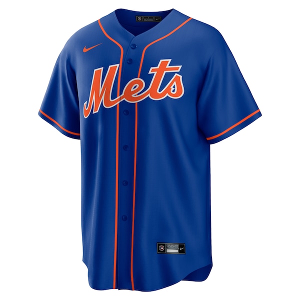 Men's New York Mets Francisco Lindor Nike Royal Big & Tall Alternate Replica Player Jersey