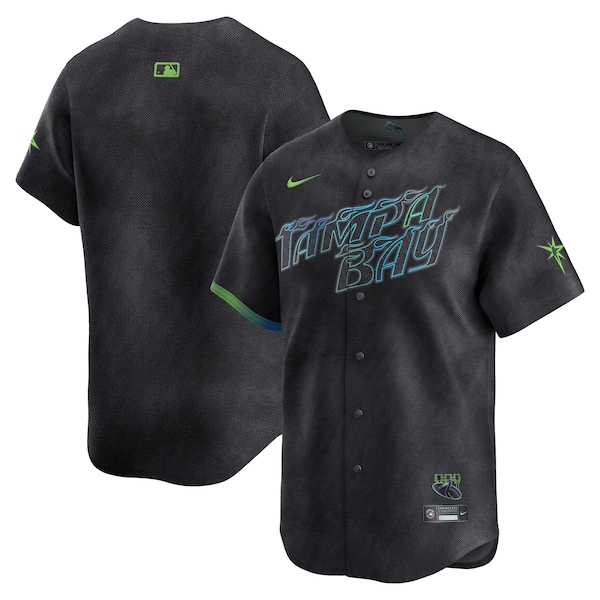 Men's Tampa Bay Rays Nike Black City Connect Limited Jersey