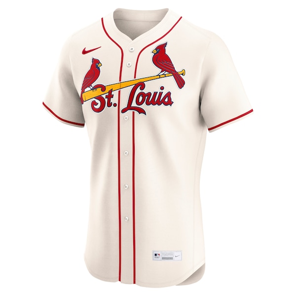 Men's St. Louis Cardinals Nike Cream Alternate Elite Jersey