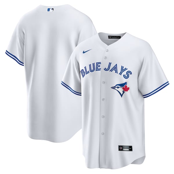 Men's Toronto Blue Jays Nike White Home Replica Team Jersey