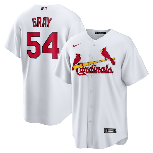 Men's St. Louis Cardinals Sonny Gray Nike White Home Replica Jersey