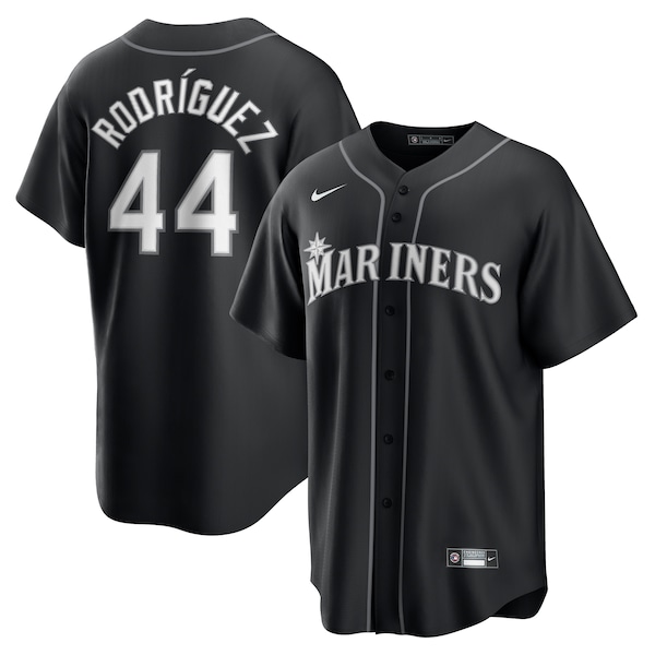 Men's Seattle Mariners Julio Rodríguez Nike Black Replica Player Jersey