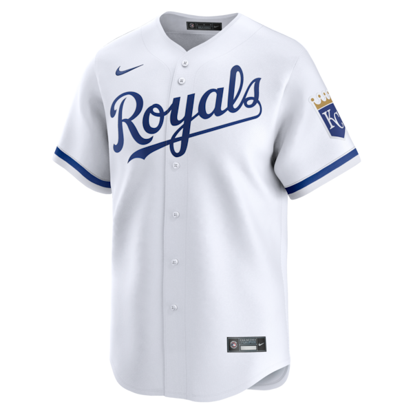 Men's Kansas City Royals Nike White Home Limited Jersey