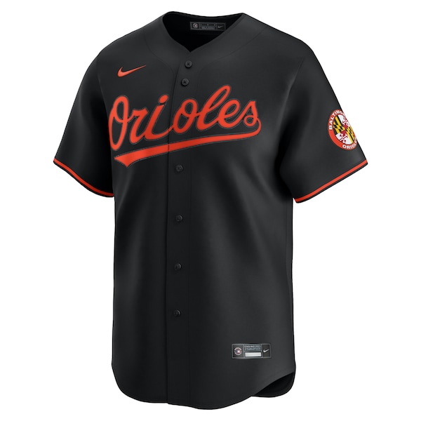 Men's Baltimore Orioles Nike Black Alternate Limited Jersey