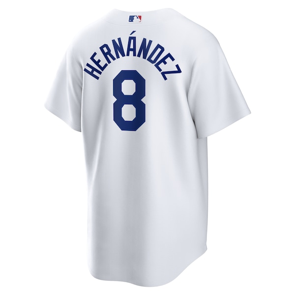 Men's Los Angeles Dodgers Enrique Hernandez Nike White Home Replica Jersey