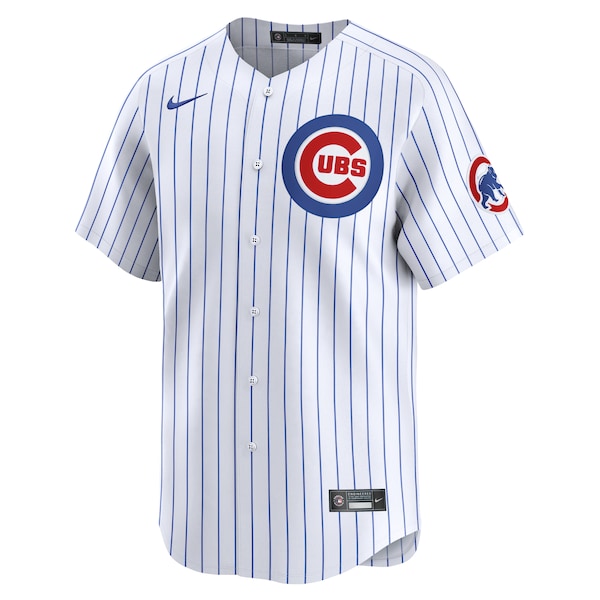 Men's Chicago Cubs Nico Hoerner Nike White Home Limited Player Jersey