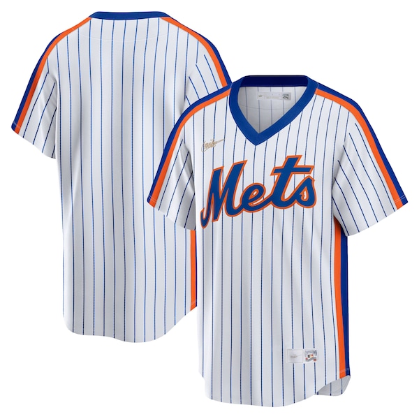Men's New York Mets Nike White Home Cooperstown Collection Team Jersey