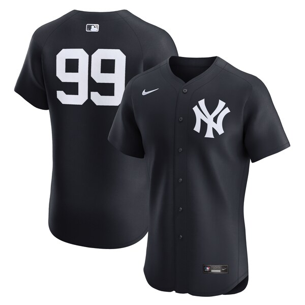Men's New York Yankees Aaron Judge Nike Navy Alternate 2 Elite Jersey