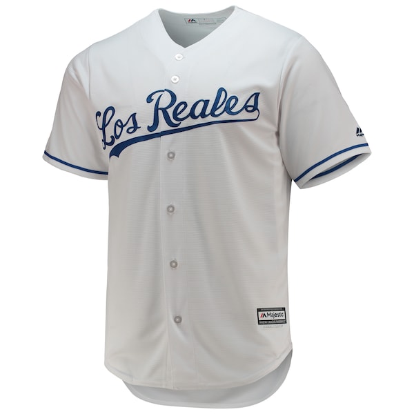 Men's Kansas City Royals Majestic White Team Official Jersey