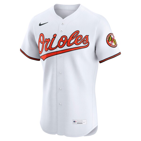 Men's Baltimore Orioles Nike White Home Elite Jersey