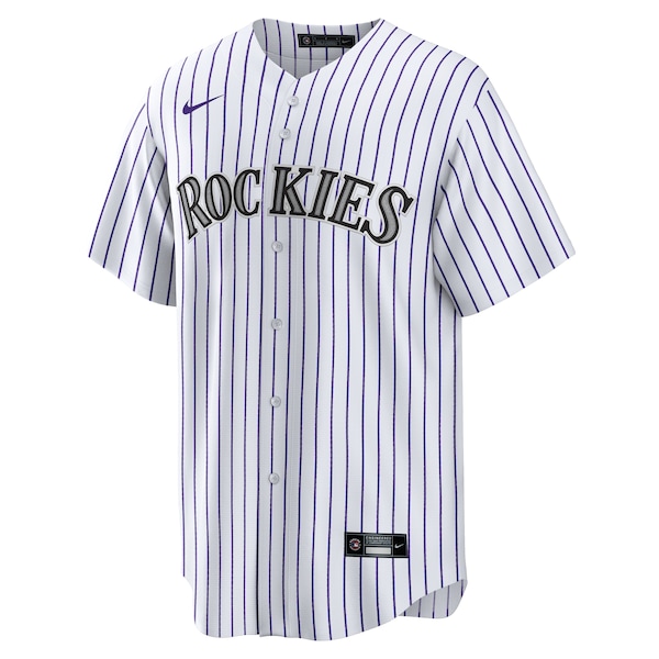 Men's Colorado Rockies Brenton Doyle Nike White Home Replica Jersey