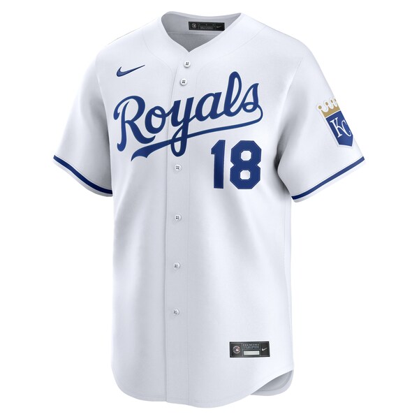 Men's Kansas City Royals Mike Yastrzemski Nike White Home Limited Player Jersey