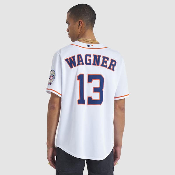 Men's Houston Astros Billy Wagner Nike White 2025 Baseball Hall of Fame Name & Number Retired Replica Jersey
