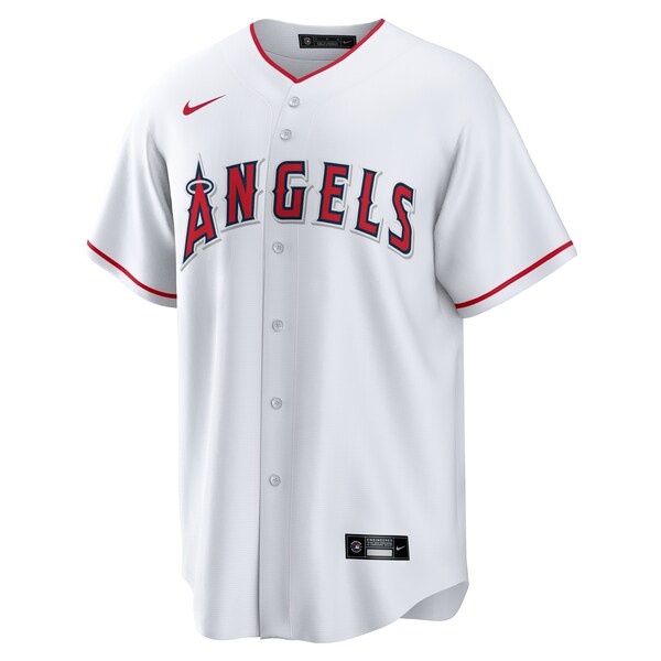 Men's Los Angeles Angels Kenley Jansen Nike White Home Replica Jersey