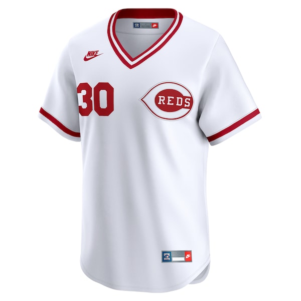 Men's Cincinnati Reds Ken Griffey Nike White Throwback Cooperstown Limited Jersey