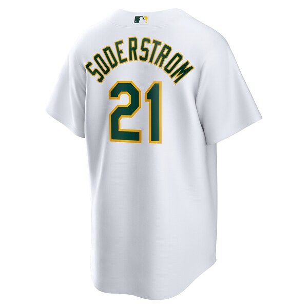 Men's Athletics Tyler Soderstrom Nike White Home Replica Jersey