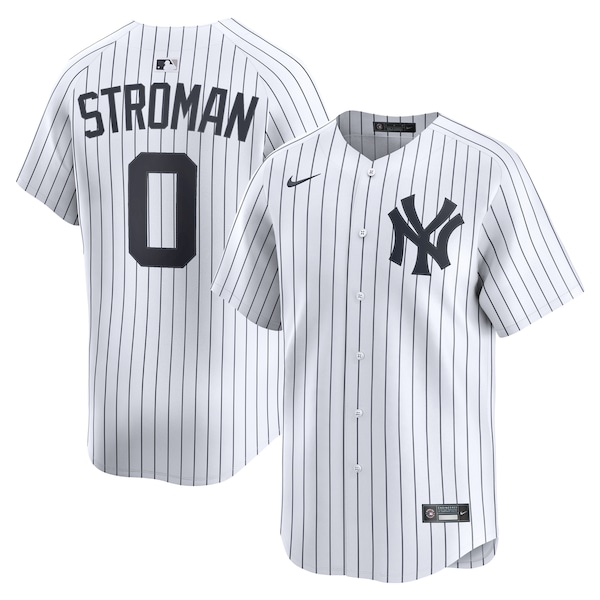 Men's New York Yankees Marcus Stroman Nike White Home Limited Player Jersey