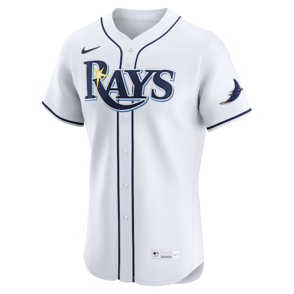 Men's Tampa Bay Rays Nike White Home Elite Jersey