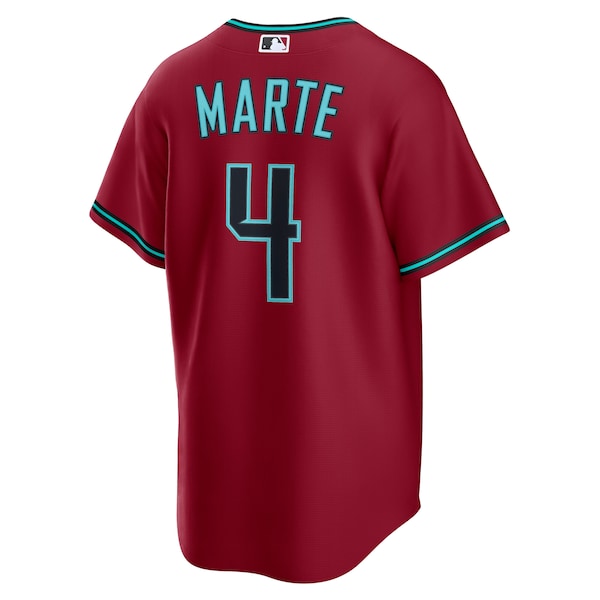 Men's Arizona Diamondbacks Ketel Marte Nike Red Alternate 2 Replica Jersey