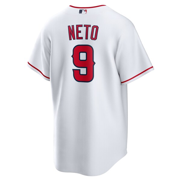 Men's Los Angeles Angels Zach Neto Nike White Home Replica Jersey