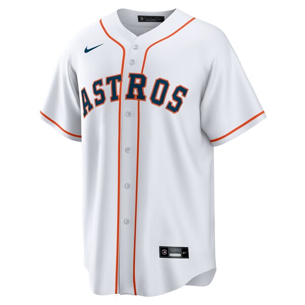 Men's Houston Astros Yainer Diaz Nike White Home Replica Jersey