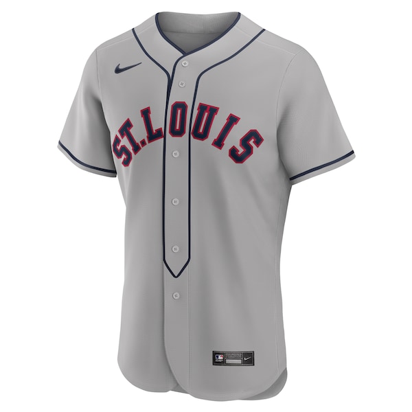 Men's St. Louis Cardinals Nolan Arenado Nike Gray 2024 Rickwood Classic Authentic Player Jersey