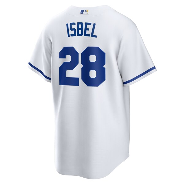 Men's Kansas City Royals Kyle Isbel Nike White Home Replica Jersey