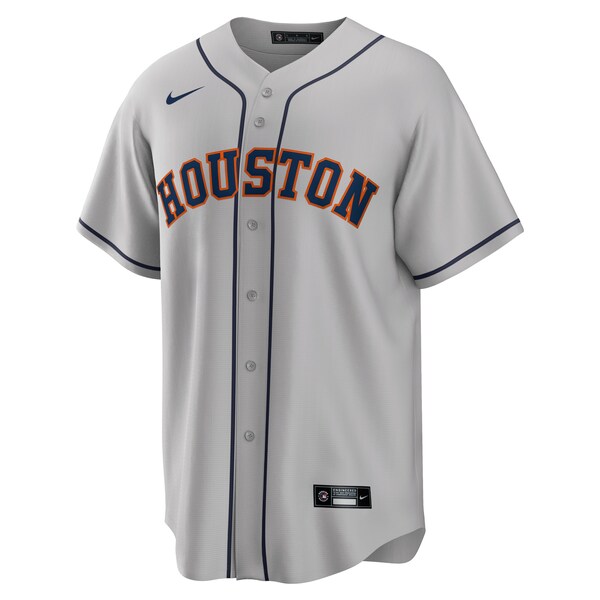 Men's Houston Astros Yordan álvarez Nike Gray Road Replica Player Jersey
