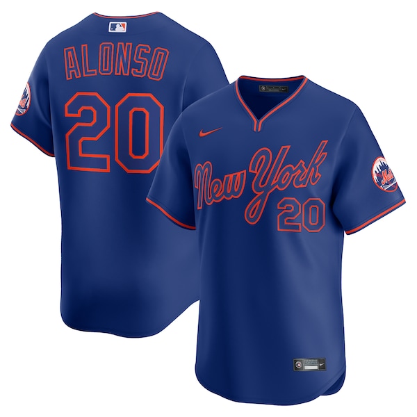 Men's New York Mets Pete Alonso Nike Royal Alternate Limited Player Jersey