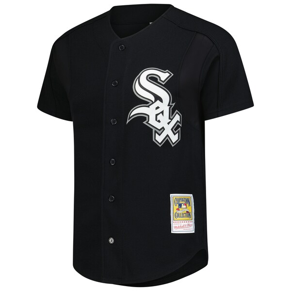 Men's Chicago White Sox Paul Konerko Mitchell & Ness Black Authentic Batting Practice Jersey