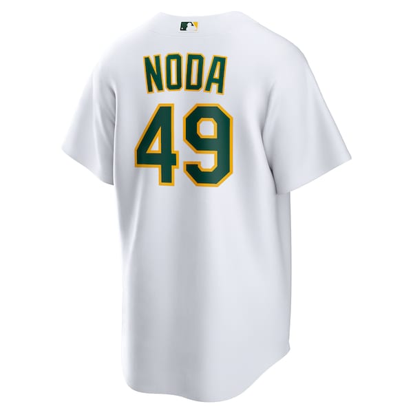 Men's Athletics Ryan Noda Nike White Home Replica Jersey