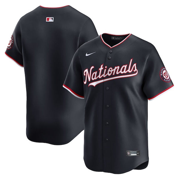Men's Washington Nationals Nike Navy Alternate Limited Jersey