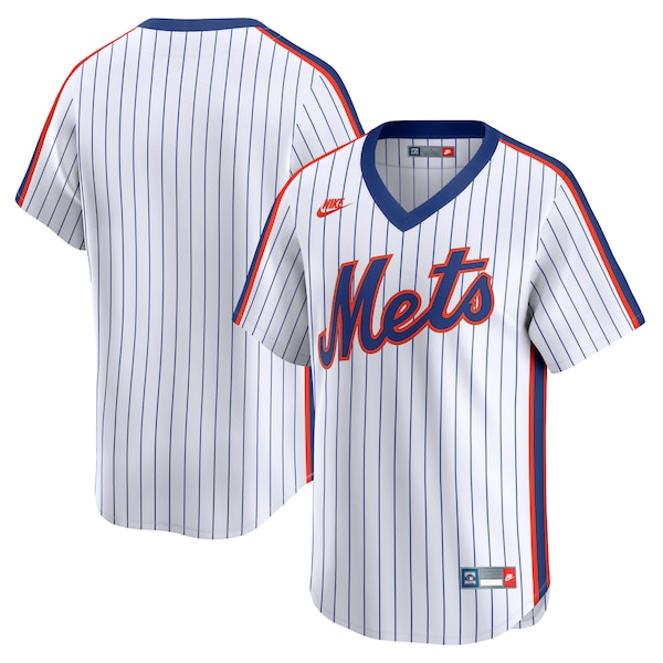 Men's New York Mets Nike White Cooperstown Collection Limited Jersey