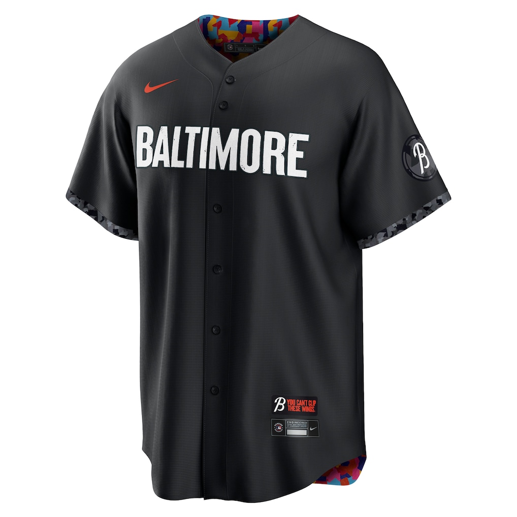 Men's Baltimore Orioles Nike Black City Connect Replica Jersey