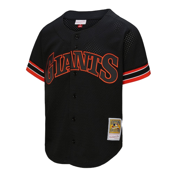 Men's San Francisco Giants Matt Williams Mitchell & Ness Black 1993 Authentic Batting Practice Jersey