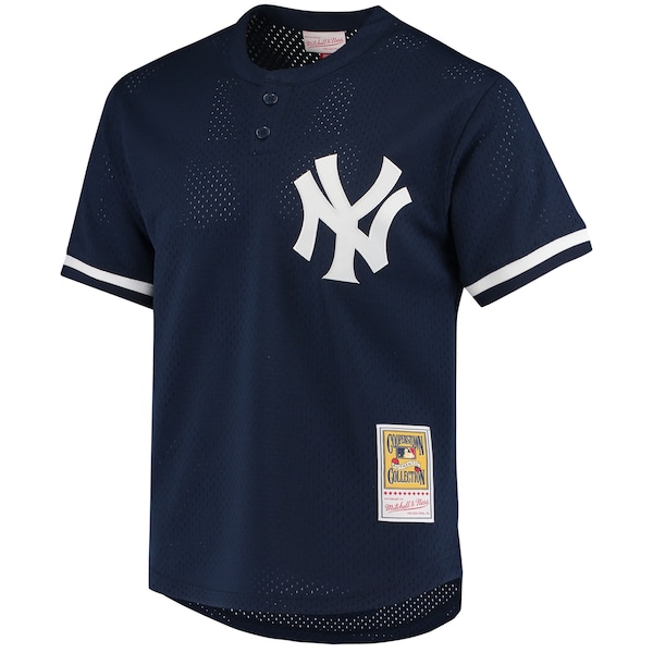 Men's New York Yankees Derek Jeter Mitchell & Ness Navy Cooperstown Collection 1995 Batting Practice Jersey