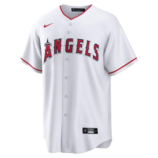 Men's Los Angeles Angels Yusei Kikuchi Nike White Home Replica Jersey
