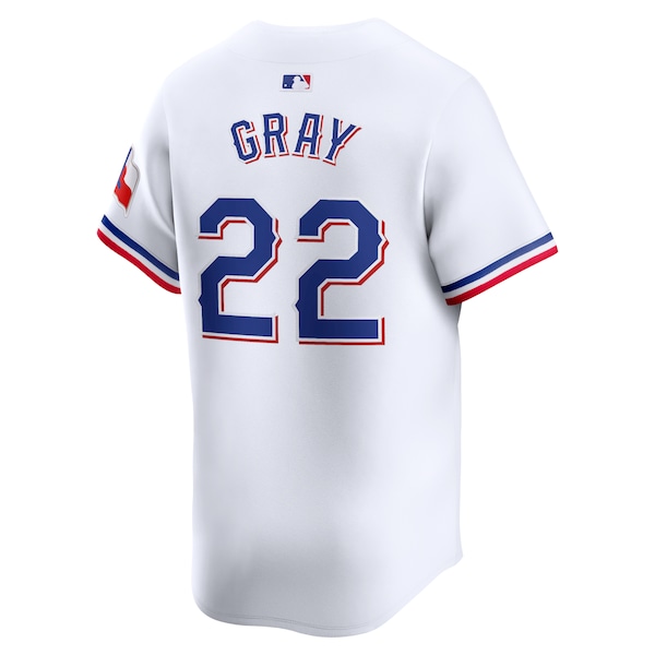 Men's Texas Rangers Jon Gray Nike White Home Limited Player Jersey