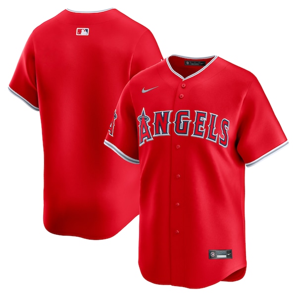 Men's Los Angeles Angels Nike Red Alternate Limited Jersey