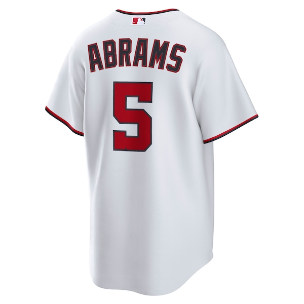 Men's Washington Nationals CJ Abrams Nike White Home Replica Jersey