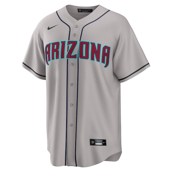 Men's Arizona Diamondbacks Ketel Marte Nike Gray Road Replica Jersey