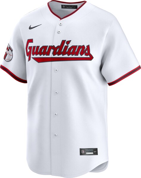 Men's Cleveland Guardians Nike White Home Limited Pick-A-Player Retired Roster Jersey
